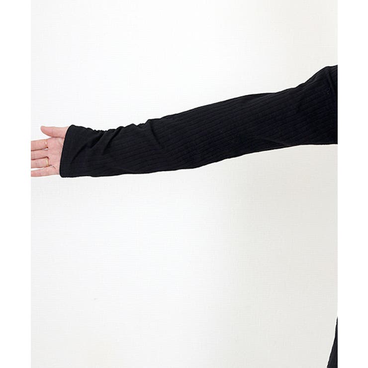 袖シャーリングテレコタートルプルオーバー | FUNNY COMPANY＋  | 詳細画像22 