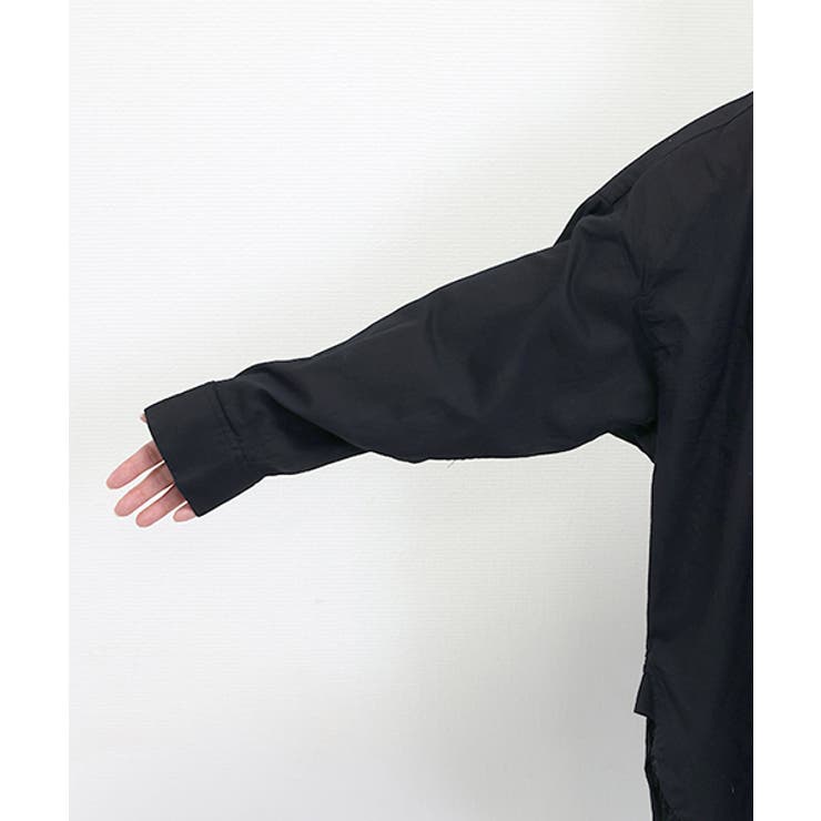 キャンブリックコットンバンドカラーシャツ | FUNNY COMPANY＋  | 詳細画像21 