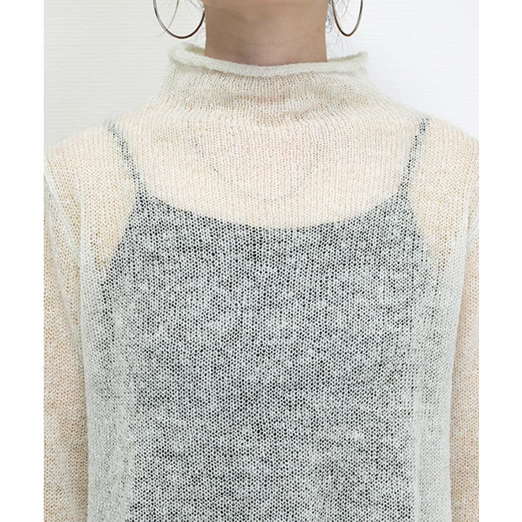 モヘアタッチオフタートルプルオーバー  | FUNNY COMPANY＋  | 詳細画像21 