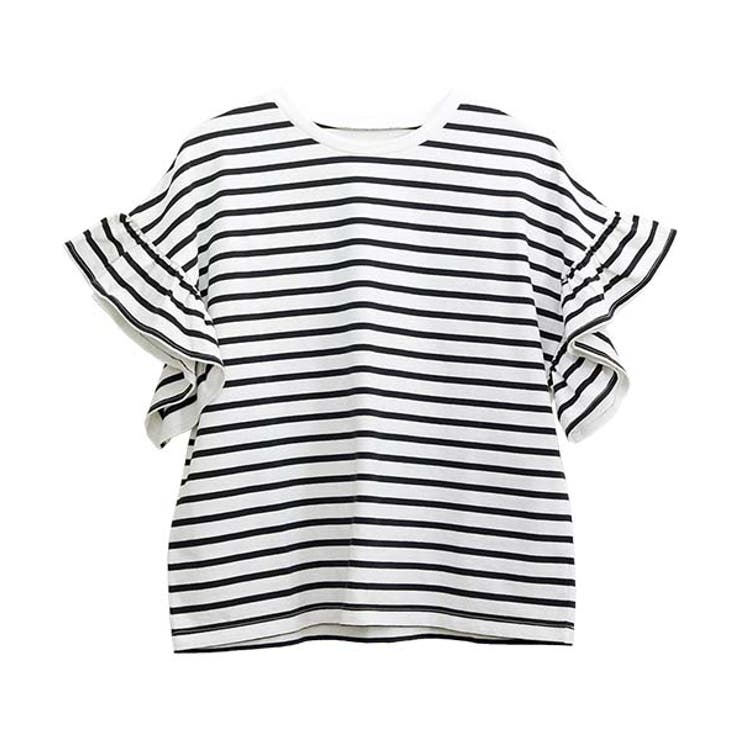 綿天竺袖フリルプルオーバー | FUNNY COMPANY＋  | 詳細画像27 