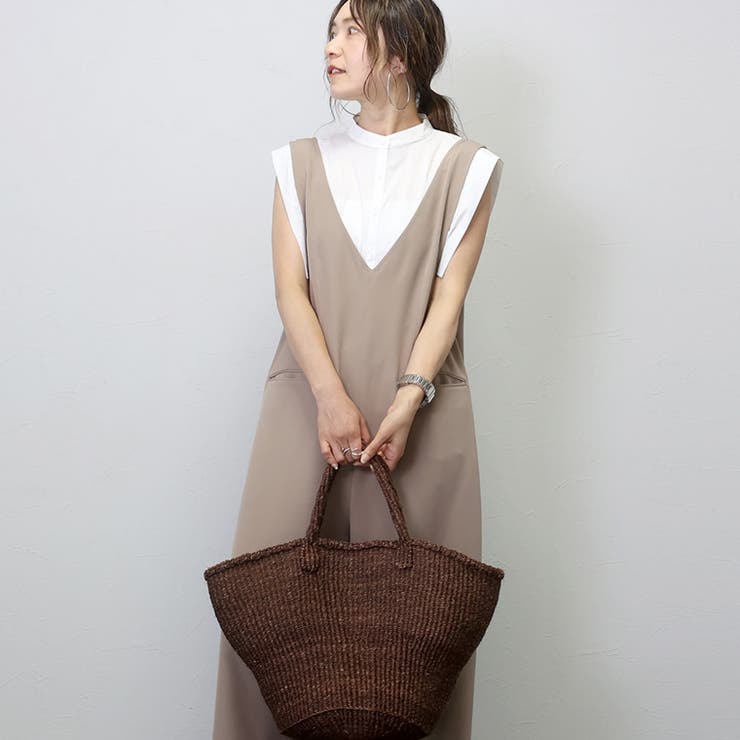 バンドカラースクエアシャツブラウス | FUNNY COMPANY＋  | 詳細画像12 