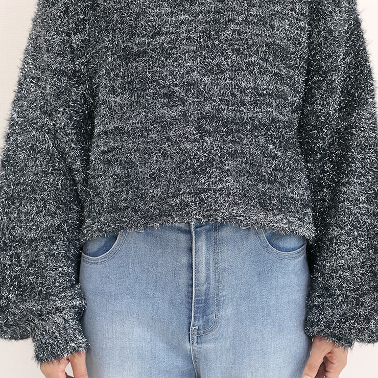 シルバーフェザーニットプルオーバー | FUNNY COMPANY＋  | 詳細画像25 