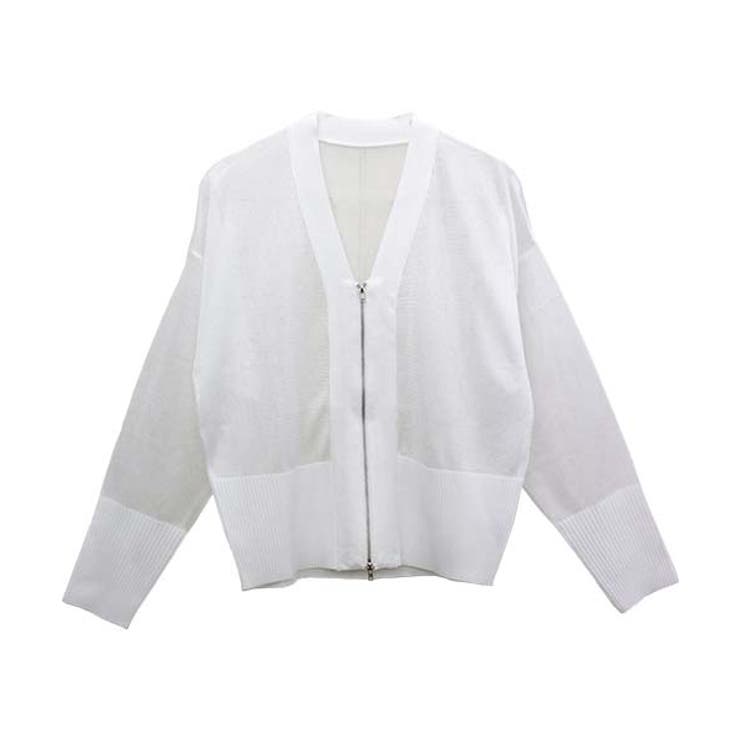 セール】WフェイスZIPカーディガン（Tシャツ/カットソー