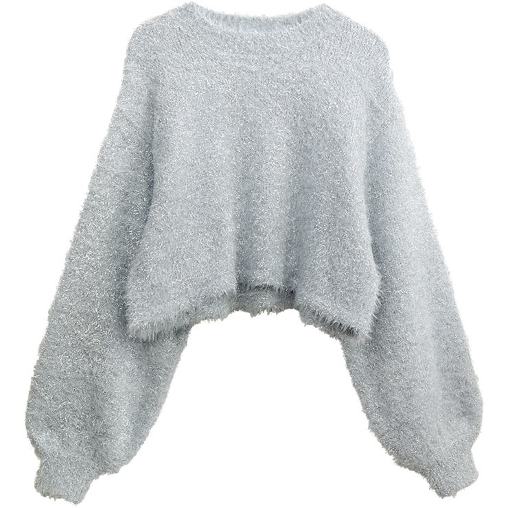 シルバーフェザーニットプルオーバー | FUNNY COMPANY＋  | 詳細画像28 