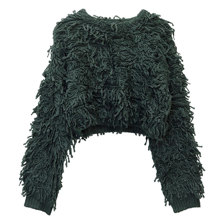 ループツイスト編みニットプルオーバー | FUNNY COMPANY＋  | 詳細画像25 