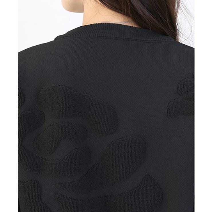 パイルジャガード柄編みニットプルオーバー | FUNNY COMPANY＋  | 詳細画像24 