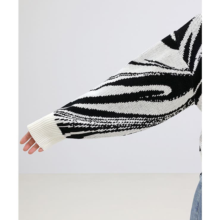 フロージャガードニットプルオーバー | FUNNY COMPANY＋  | 詳細画像22 