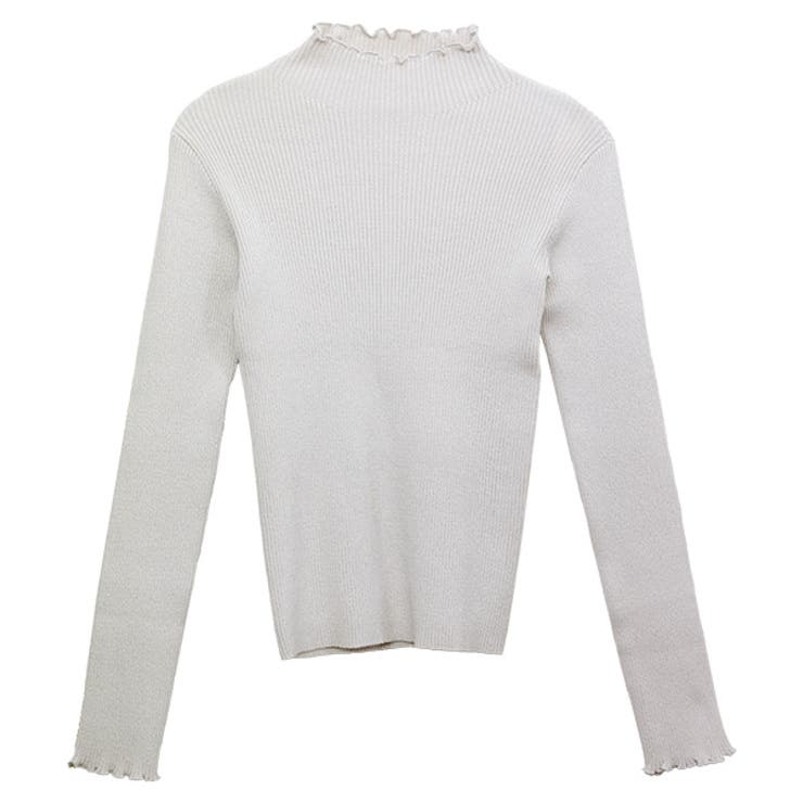 ハイネックメローメランジニットプルオーバー | FUNNY COMPANY＋  | 詳細画像26 