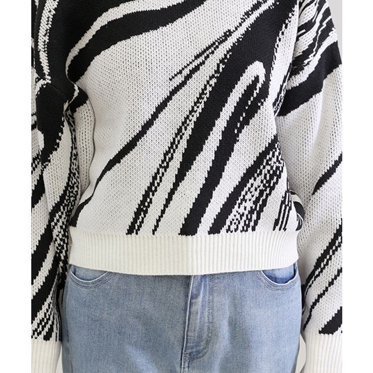 フロージャガードニットプルオーバー | FUNNY COMPANY＋  | 詳細画像23 