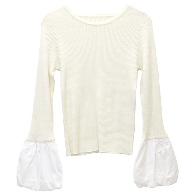 T/C袖切替リブニットプルオーバー | FUNNY COMPANY＋  | 詳細画像26 