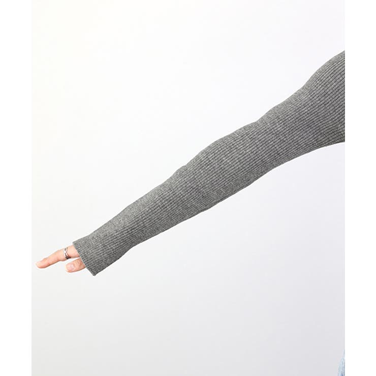 チュールレイヤードリブニットプルオーバー | FUNNY COMPANY＋  | 詳細画像22 