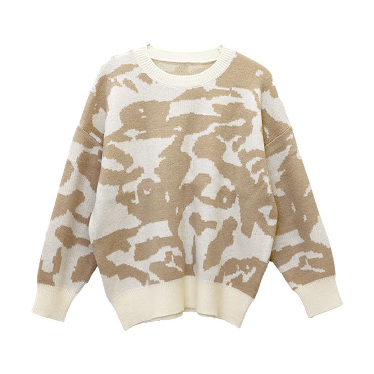 ボタニカルジャガードニットプルオーバー | FUNNY COMPANY＋  | 詳細画像25 