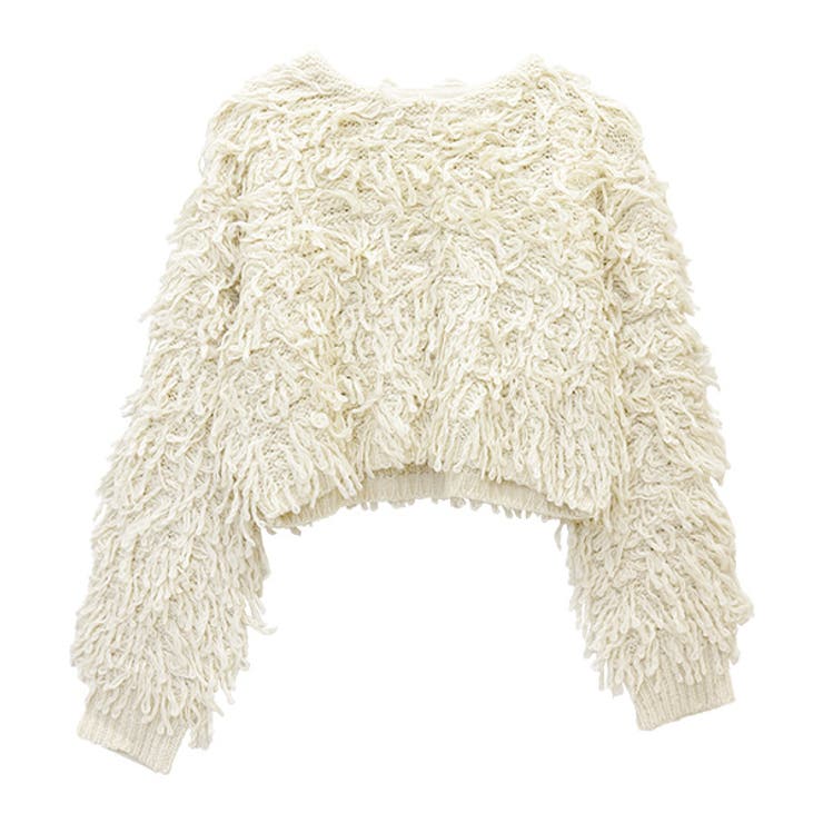 ループツイスト編みニットプルオーバー | FUNNY COMPANY＋  | 詳細画像26 