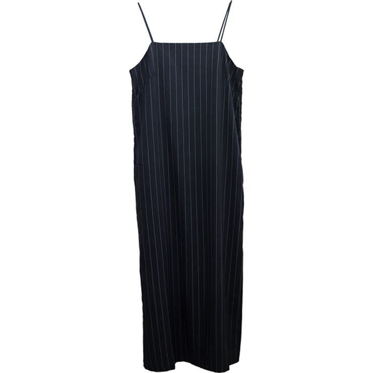 エステルツイルストライプキャミワンピース | FUNNY COMPANY＋  | 詳細画像25 