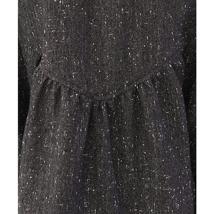 ラメツイードフレアスリーブ中綿ブルゾン | FUNNY COMPANY＋  | 詳細画像24 