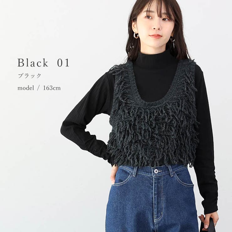 袖シャーリングテレコタートルプルオーバー | FUNNY COMPANY＋  | 詳細画像16 