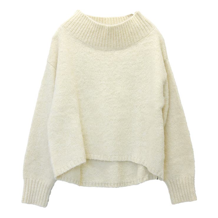 天竺起毛ハイネックニットプルオーバー | FUNNY COMPANY＋  | 詳細画像26 