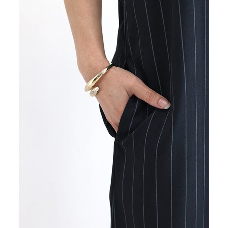 エステルツイルストライプキャミワンピース | FUNNY COMPANY＋  | 詳細画像22 