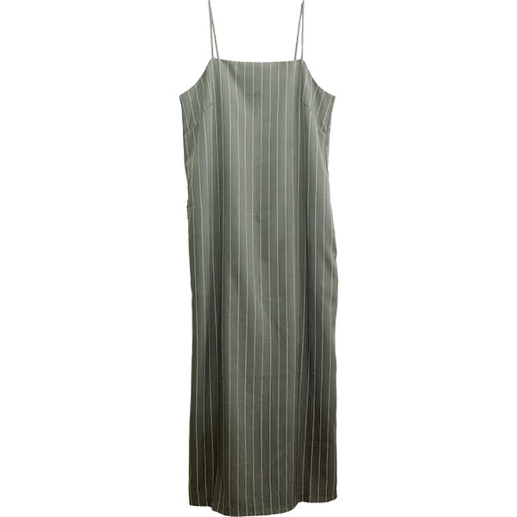 エステルツイルストライプキャミワンピース | FUNNY COMPANY＋  | 詳細画像26 