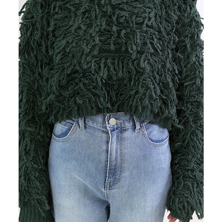 ループツイスト編みニットプルオーバー | FUNNY COMPANY＋  | 詳細画像23 