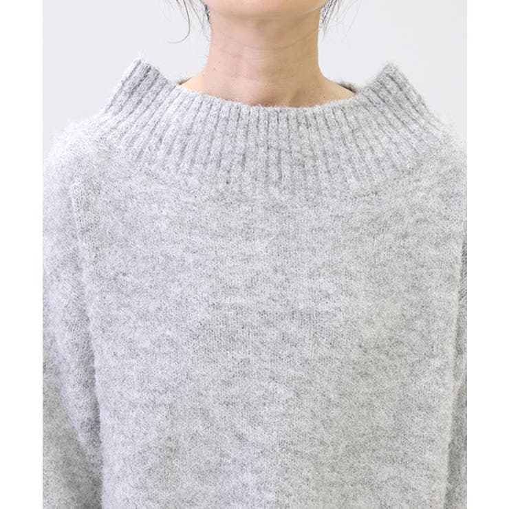 天竺起毛ハイネックニットプルオーバー | FUNNY COMPANY＋  | 詳細画像21 