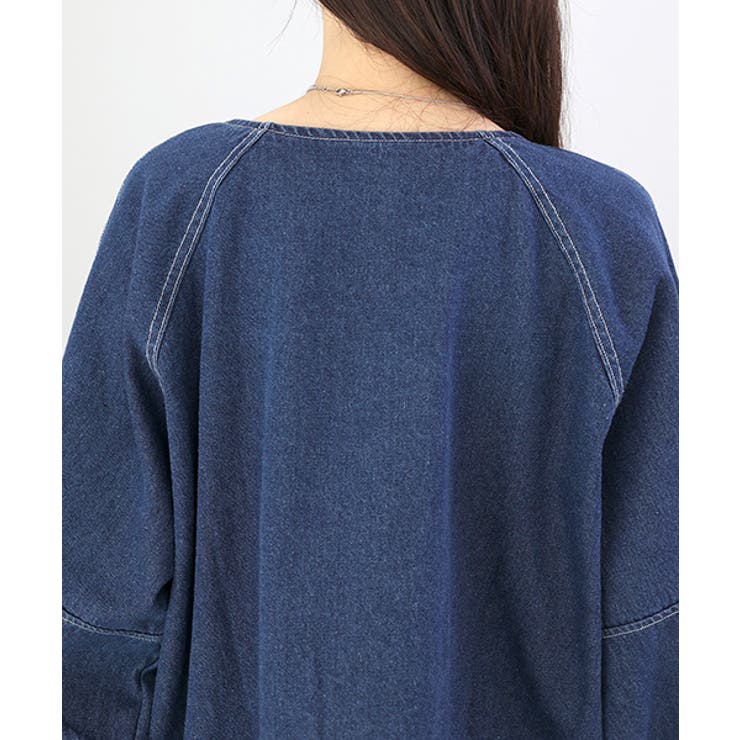 バレルスリーブデニムブルゾン | FUNNY COMPANY＋  | 詳細画像24 