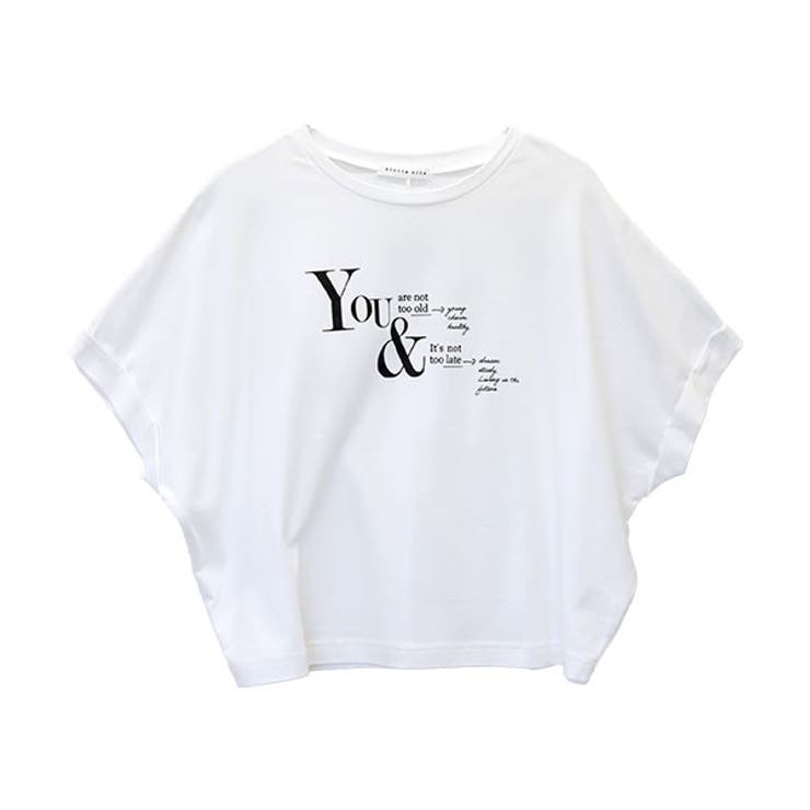 オーガニックコットンロゴプリントドルマンカットソー | FUNNY COMPANY＋  | 詳細画像27 