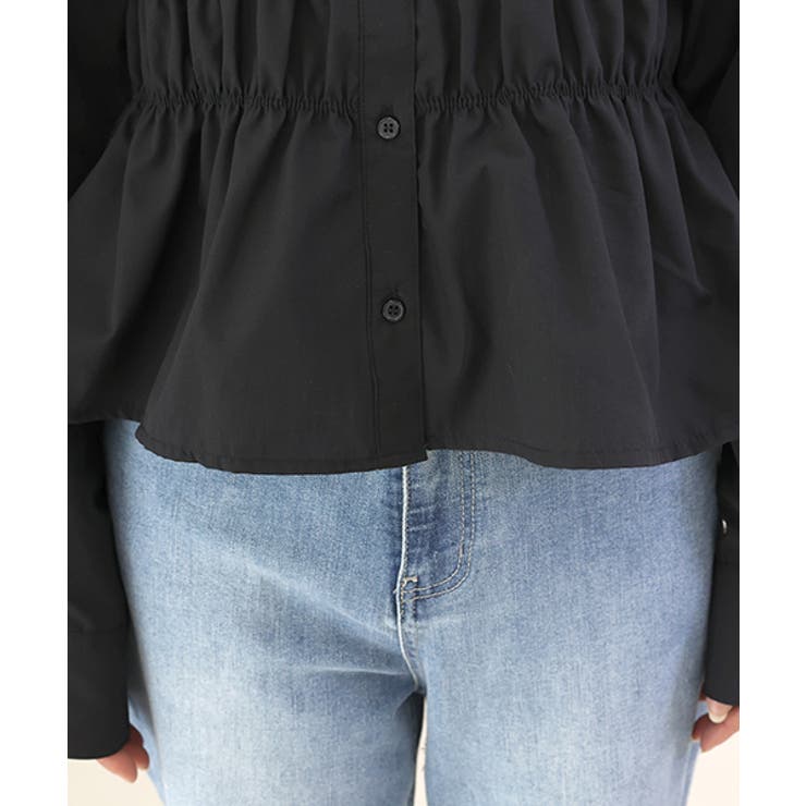 T/Cブロードシャーリングブラウス | FUNNY COMPANY＋  | 詳細画像23 