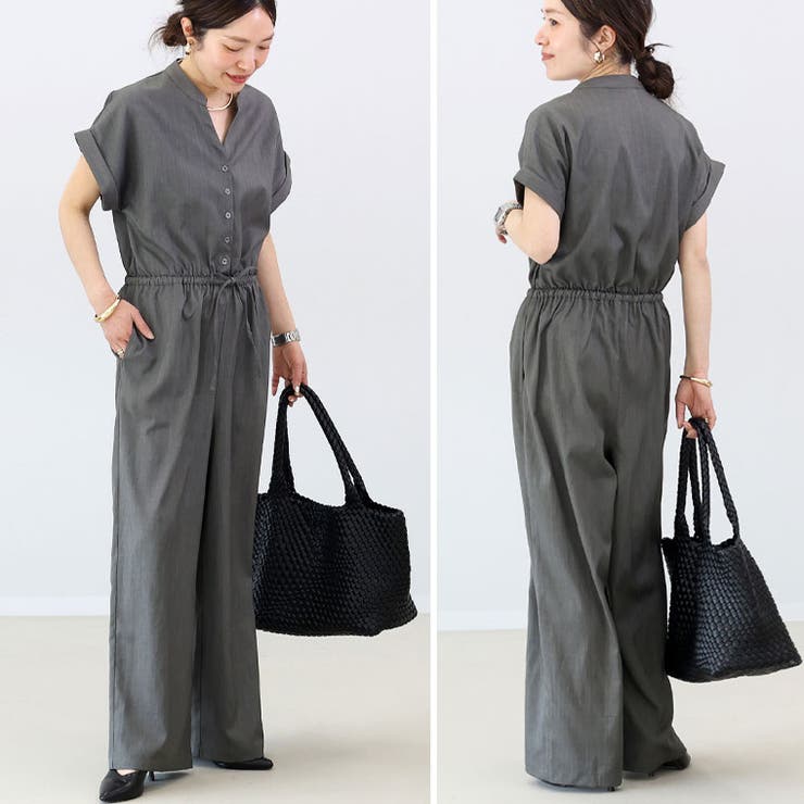 セール】INTESA made in ITALY 小花柄オールインワン（つなぎ