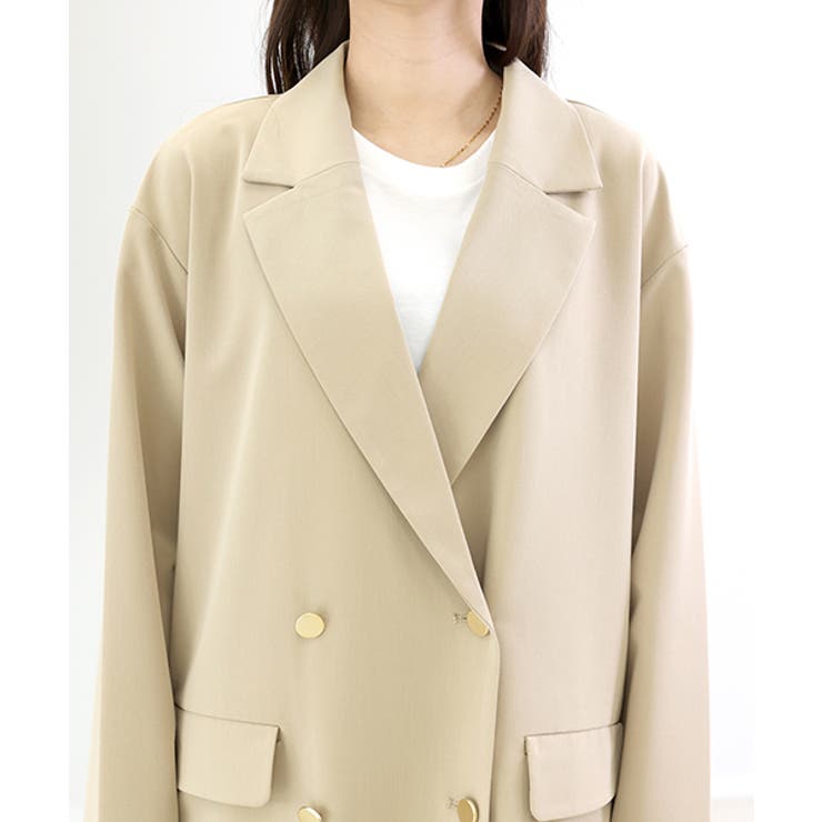 T/Rテーラードダブルジャケット | FUNNY COMPANY＋  | 詳細画像21 