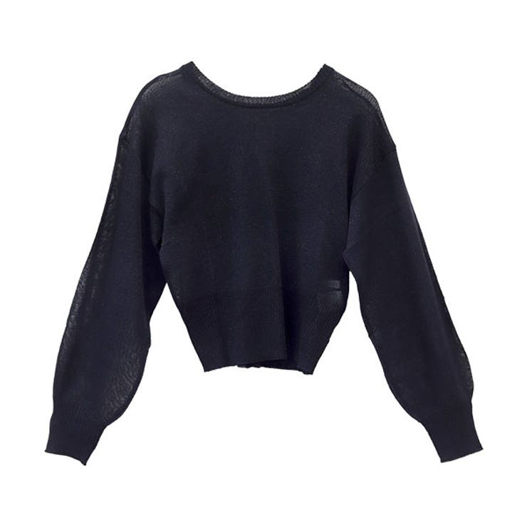 裾ボタン2WAYラメニットプルオーバー | FUNNY COMPANY＋  | 詳細画像25 