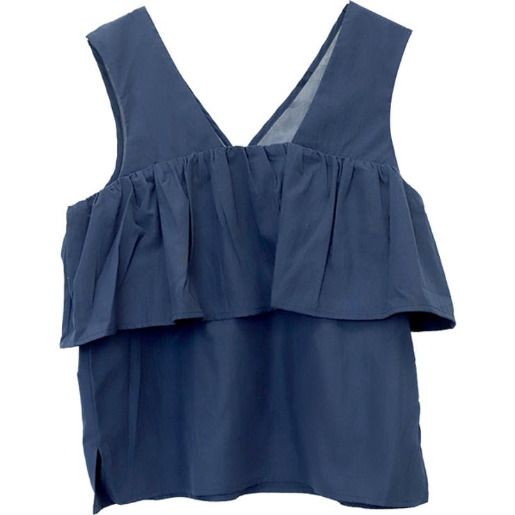 チュール使い前後2WAYフリルブラウス | FUNNY COMPANY＋  | 詳細画像25 