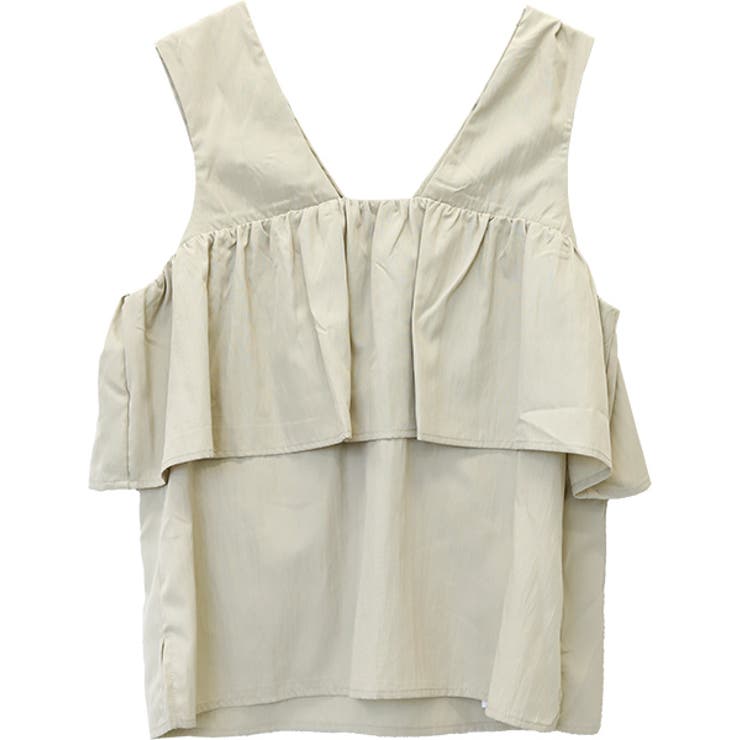 チュール使い前後2WAYフリルブラウス | FUNNY COMPANY＋  | 詳細画像26 