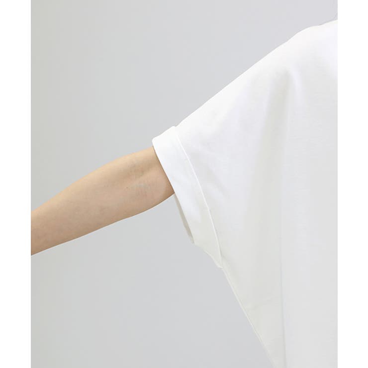 オーガニックコットンロゴプリントドルマンカットソー | FUNNY COMPANY＋  | 詳細画像23 