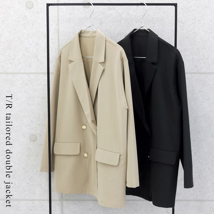 T/Rテーラードダブルジャケット | FUNNY COMPANY＋  | 詳細画像8 