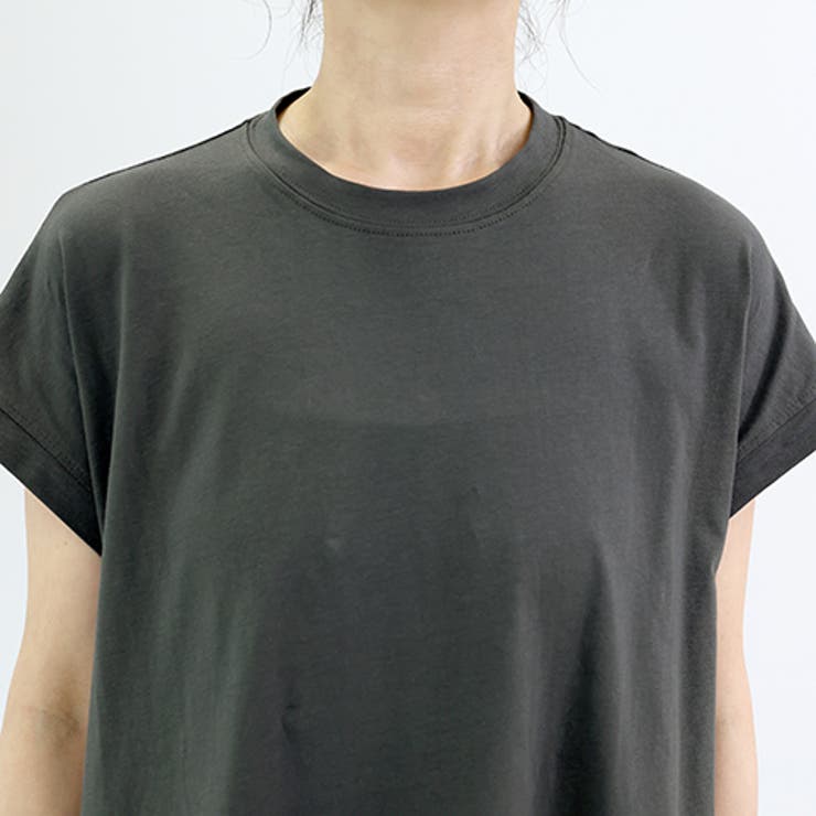 【接触冷感】綿天竺フレンチフレアカットソー | FUNNY COMPANY＋  | 詳細画像21 