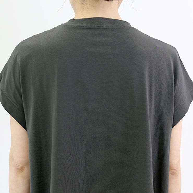 【接触冷感】綿天竺フレンチフレアカットソー | FUNNY COMPANY＋  | 詳細画像24 