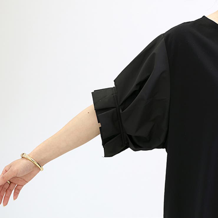 異素材切替袖タックプルオーバー | FUNNY COMPANY＋  | 詳細画像22 