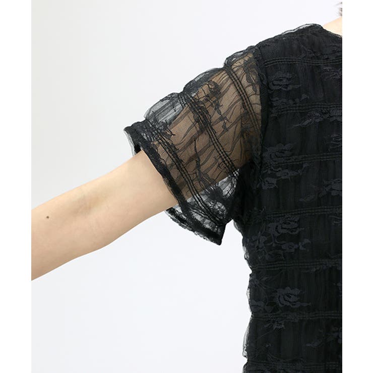 レースレイヤードプルオーバー | FUNNY COMPANY＋  | 詳細画像22 