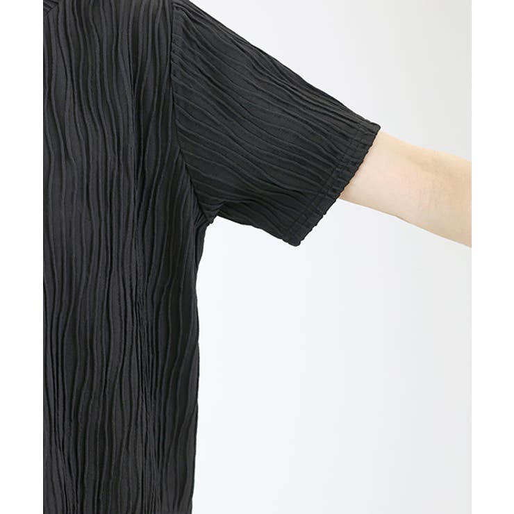 ウェーブジャガード半袖プルオーバー | FUNNY COMPANY＋  | 詳細画像23 