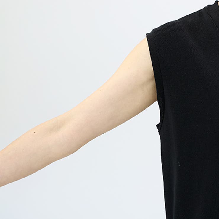 リネンライクVネックニットベスト | FUNNY COMPANY＋  | 詳細画像23 