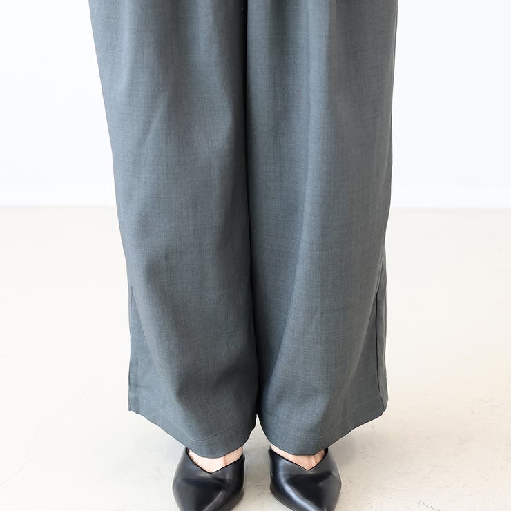 エステルツイル開襟オールインワンサロペット | FUNNY COMPANY＋  | 詳細画像24 