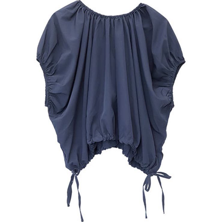 シワ加工裾ドロストギャザーブラウス | FUNNY COMPANY＋  | 詳細画像25 