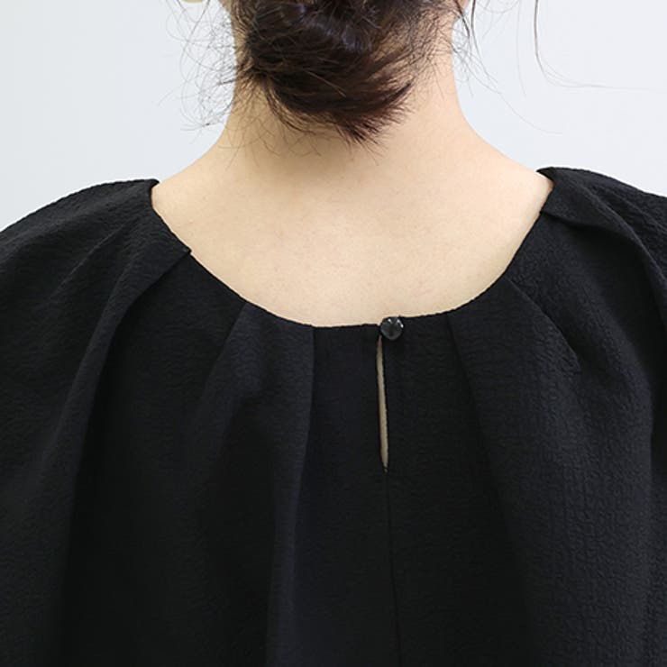 変わり織り袖バルーンブラウス | FUNNY COMPANY＋  | 詳細画像22 