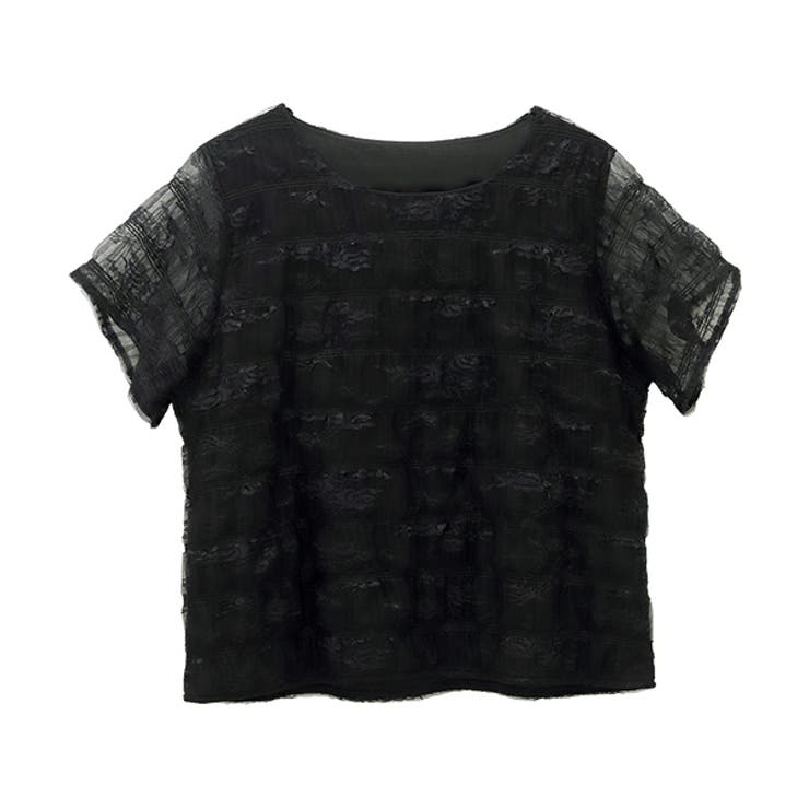 レースレイヤードプルオーバー | FUNNY COMPANY＋  | 詳細画像25 