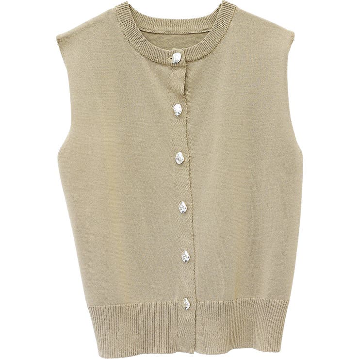 デザインボタンフレンチカーディガン | FUNNY COMPANY＋  | 詳細画像26 