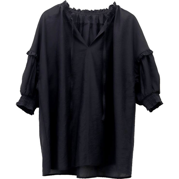 ギャザーフリルブラウス | FUNNY COMPANY＋  | 詳細画像25 