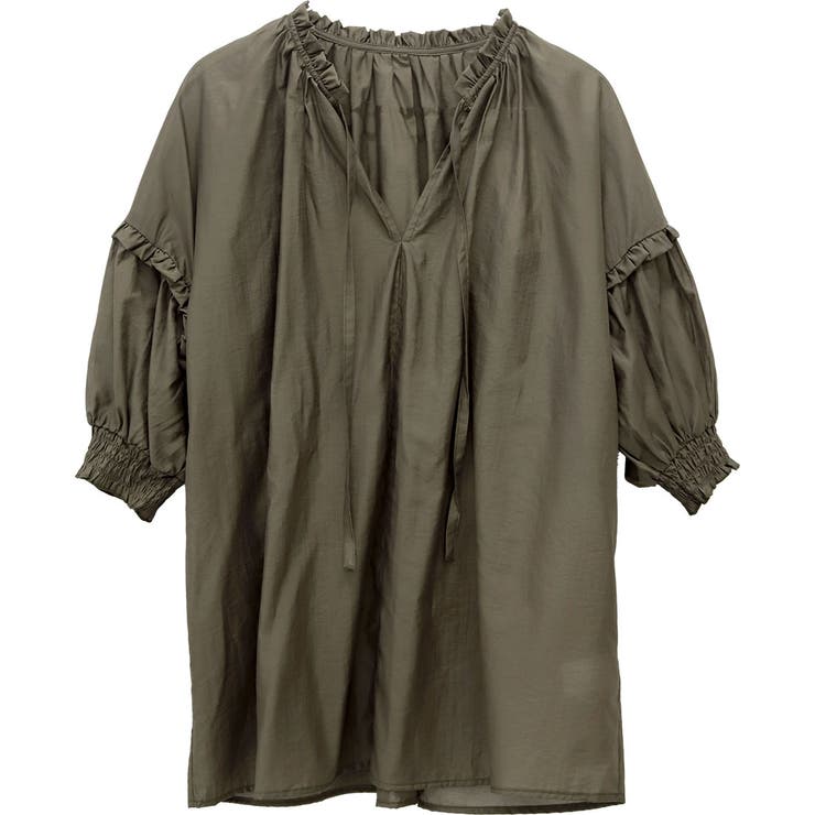 ギャザーフリルブラウス | FUNNY COMPANY＋  | 詳細画像26 