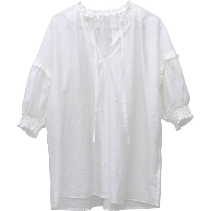 ギャザーフリルブラウス | FUNNY COMPANY＋  | 詳細画像27 