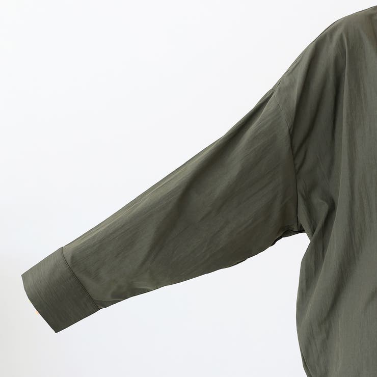 シワ加工長袖ドルマンスキッパーシャツ | FUNNY COMPANY＋  | 詳細画像23 